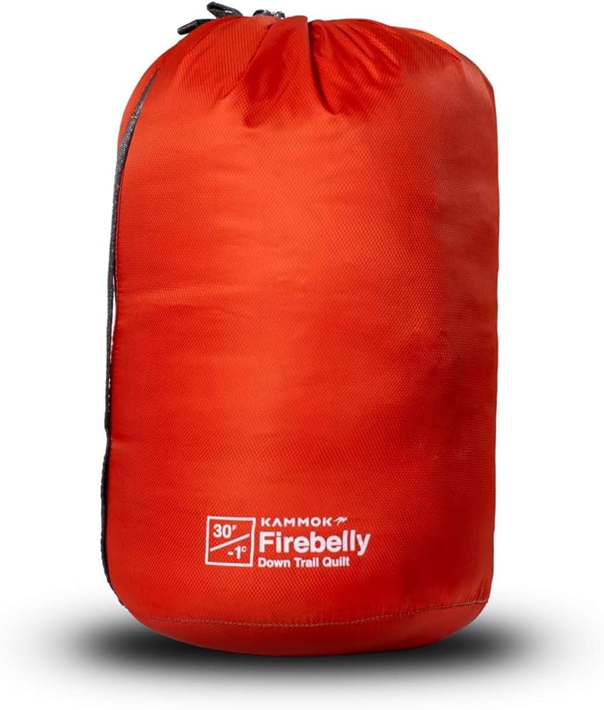 Amazon.com: KAMMOK Firebelly 30°F - Down Trail Quilt, Water